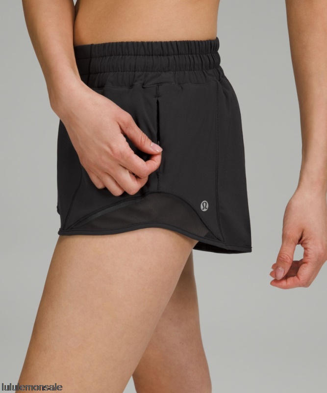 Lululemon Damen DELULU334 | Lululemon Deutschland Black Hotty Hot Low-rise Gefütterter Short 25